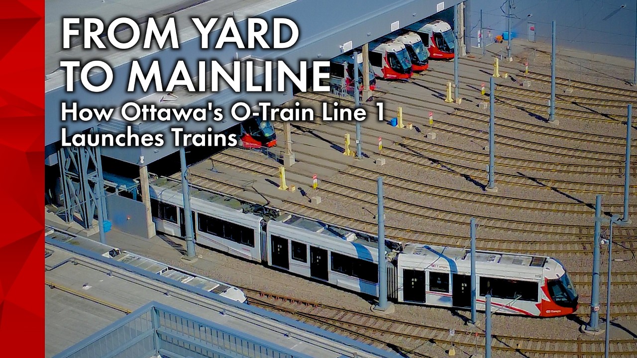 From Yard to Mainline: How Ottawa’s O-Train Line 1 Launches Trains