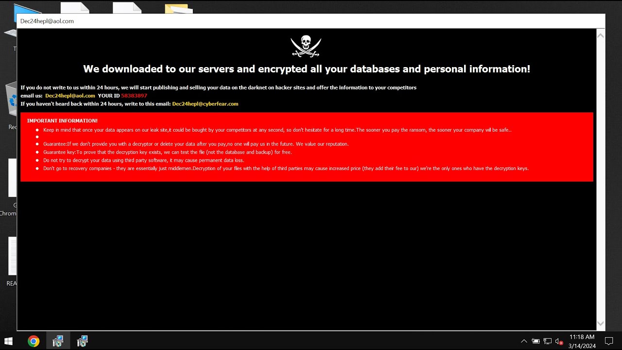 SYSDF ransomware removal [.SYSDF file virus].