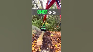 🟢 Grapple Saw OMEF GS400 - log grapple