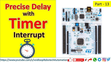 13 STM32 Generate Precise Delay with Timer Interrupt using STM32Cube IDE