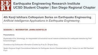 Artificial Intelligence Applications in Earthquake Engineering, Session 3 (4th Ishihara Colloquium)