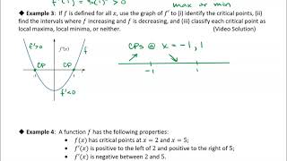 4.3ii The First Derivative Test: Example 3