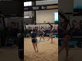 AS MENINAS DANDO SHOW #futevôleibrasil #futevolei #shorts