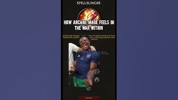 how arcane mage feels in the war within #wow #worldofwarcraft #warcraft