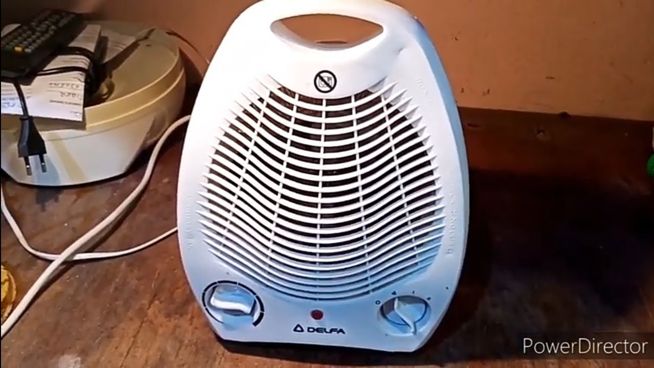 Ремонт тепловентилятора DELFA . - YouTube