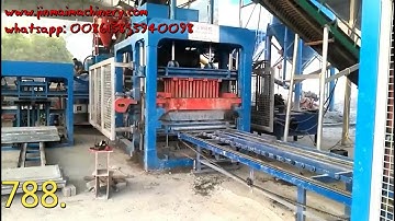 QT8 15Full Automatic Hydroform Block Making Line, fully automatic bricks making machine