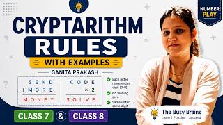Cryptarithm (Alphametics) | Class 8 Number Play | Ganita Prakash Topic Explained with Examples