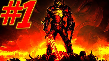 DOOM ETERNAL Walkthrough XBOX ONE X Gameplay Part 1 - INTRO! (FULL CAMPAIGN)