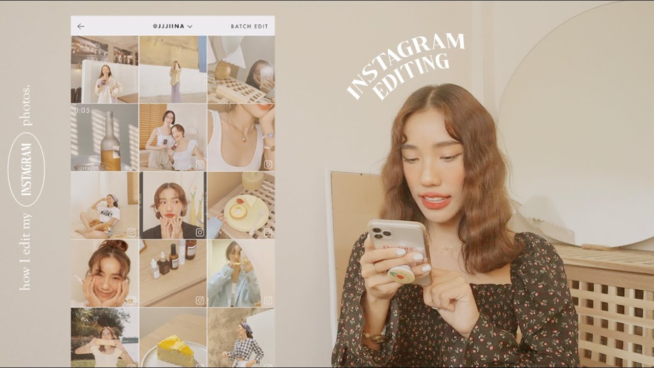 (sub) Photo Editing ♡ Ep.07 แต่งรูปคุมโทน IG! โทนละมุนๆ ฟุ้งๆ นัวๆ l jjjiina