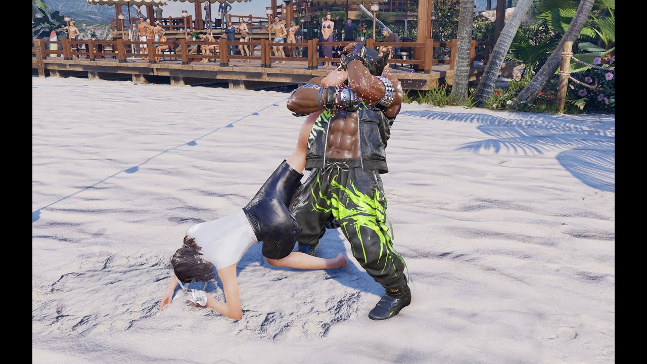 Tekken 8 - Jun Feet Ryona Ankle Lock 01