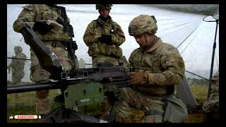 U.S. Soldiers assigned to the 2nd Cavalry Regiment EIB/ESB