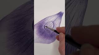 Anemone Flower Petal Painting | Kristine Art #arttutorial