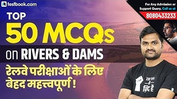 Top 50 Questions on Dams & Rivers of India | Geography Class in Hindi | GS for RRB NTPC 2019 & SSC