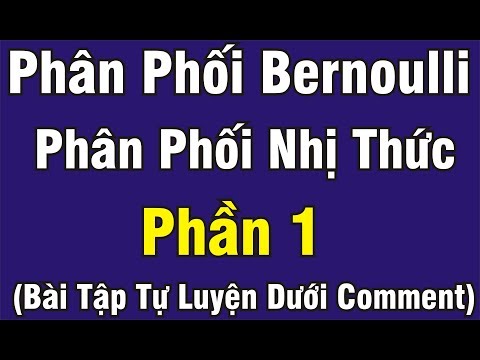 Video BÀI TẬP XÁC SUẤT THỐNG KÊ: BÀI 6.1 - PHÂN PHỐI... - youtube