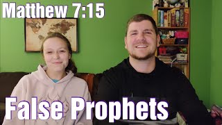 False prophets Matthew 7:15 Sermon on the Mount