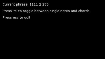 Simple Randomly Generated Music