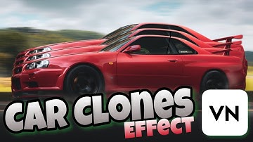 Unlock the Magic of Car Clones in VN - INSANE Video Editing Tutorial!