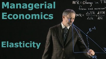 Managerial Economics - Elasticity