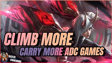 HOW TO CLIMB ON ADC IN S13? (full coaching)