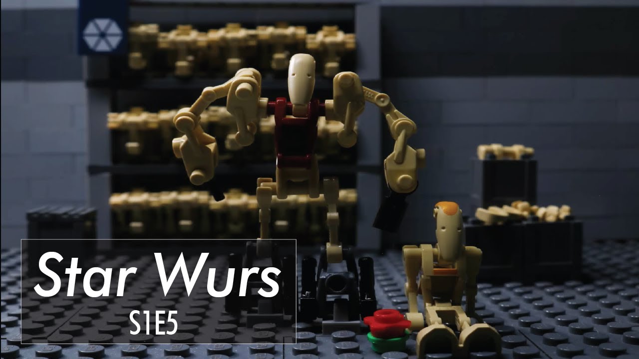 Droid RB551 Boss Clanka Tutorial StarWurs S1 E5 Lego
