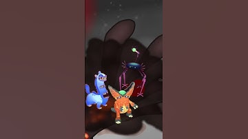 Blarret, Pentumbra, and Yooreek trio on shadow islet