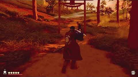 Ghost of Tsushima rare animation
