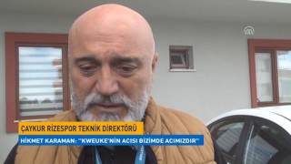 Çaykur Rizesporlu Kweukenin Acı Günü