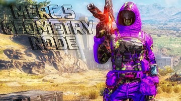 MERC 5 GEOMETRY NODE GAMEPLAY COD MOBILE