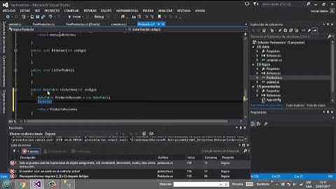 Programacion en N capas con Csharp y Sql server video 9
