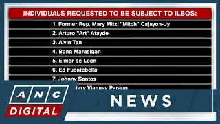 ICI seeks new lookout orders vs Mitch Cajayon-Uy, Art Atayde, others | ANC