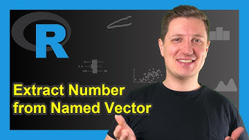 R Extract Just Number from Named Numeric Vector (3 Examples) | Remove Name Using unname & as.numeric