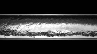 Horizontal Two-Phase R-123 Annular Pseudo-Slug Flow: V015L090.mpg