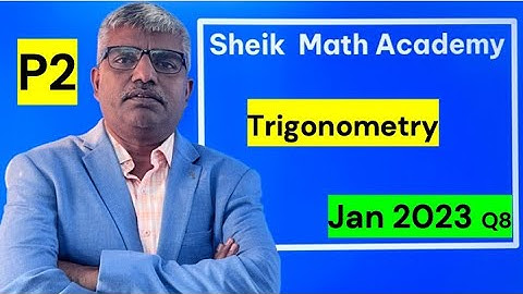 Shocking Mistake Revealed in WMA 12/01 P2 Edexcel IAL Jan 23 Q8 Trignometry