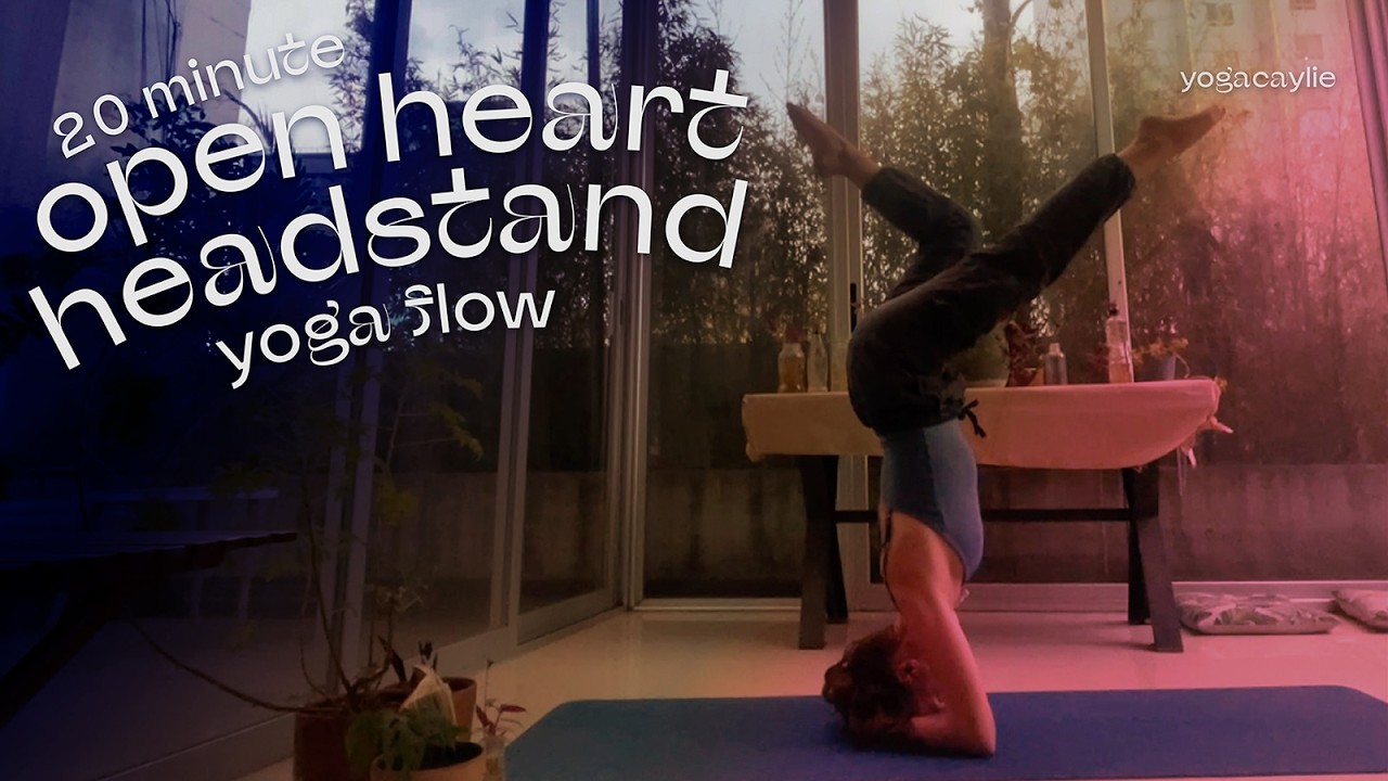 Gentle Inversion 20-Min Heart-Opening Yoga | Gentle Inversion-Prep Flow for Beginners ...