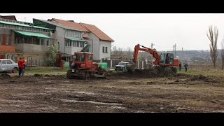 В Бельцах начали строить новую футбольную арену