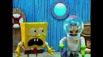 The way he finally noticed🤣#robotchicken #funnyvideo #shorts #pregnant #spongebob #sandy