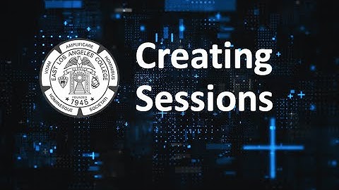 Creation sessions in the VRC