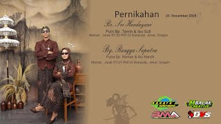 LIVE RAHAYU NGREMBOKO - BMA AUDIO Jilid 1 & 2 - WEDDING SRI & RANGGA - Jarak, 23 November 2025