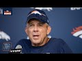 HC Sean Payton and QB Russell Wilson look ahead to Jets matchup | Broncos Now