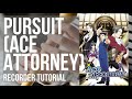 How to play Pursuit (Ace Attorney) by Sugimori Masakazu on Recorder (Tutorial)