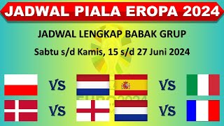 Euro 2024 Schedule │ Group Stage │ Poland vs Netherlands │ Germany vs Scotland │