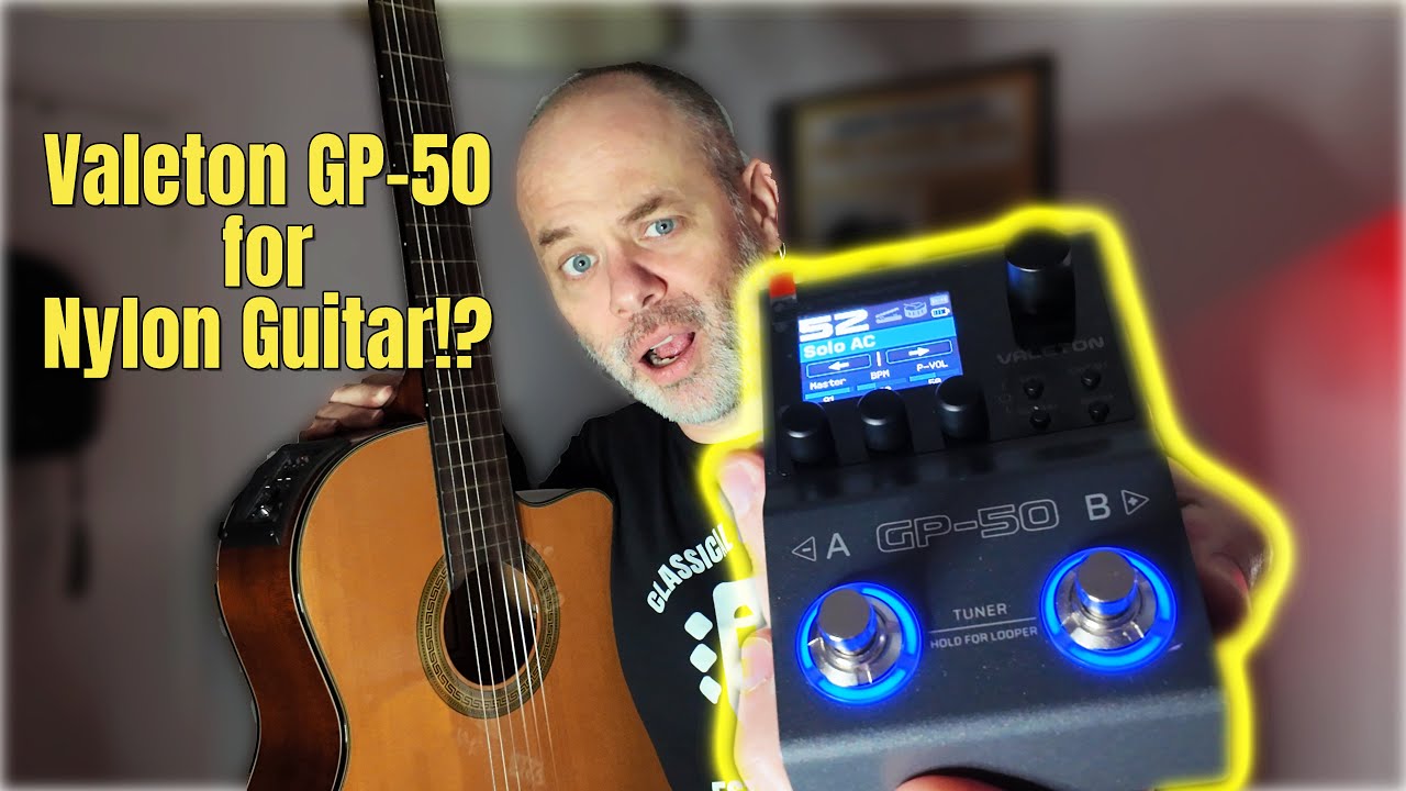 Демонстрация классической гитары Valeton GP-50 | Звуки и инструкция по загрузке NAM-файлов