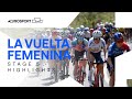 GRUELLING UPHILL FINISH! 😫 | La Vuelta Femenina Stage 5 Highlights | Eurosport Cycling