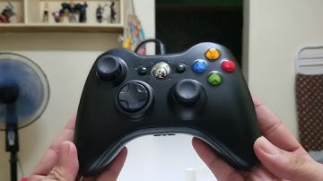 Microsoft XBOX 360 Controller - Unboxing & Game Test