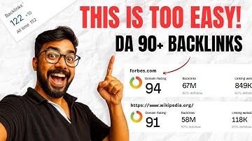 Stop Buying Backlinks! Here’s How I Get DA 90+ Links Easily (Full Tutorial + Proof)