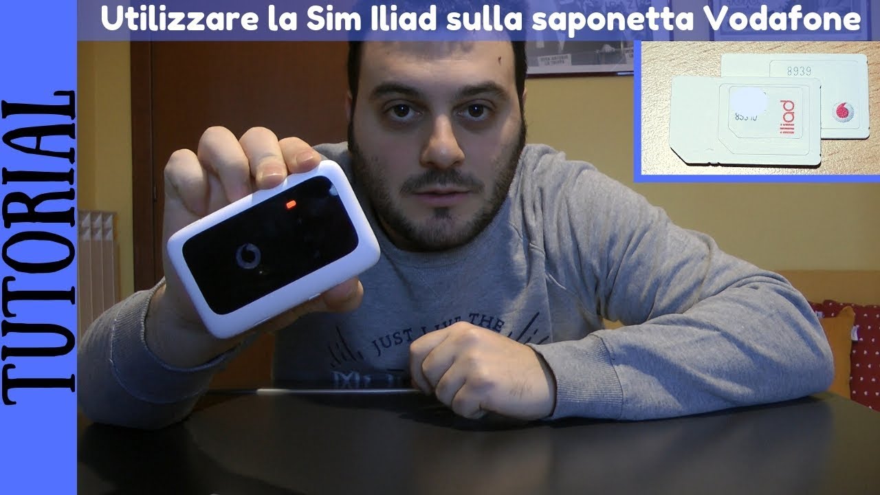 TUTORIAL - Come utilizzare la sim Iliad su un modem (saponetta) Vodafone 