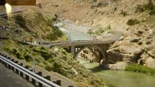 Flipped Picture in Wikipedia - Hayden Arch Bridge on Yellowstone Highway