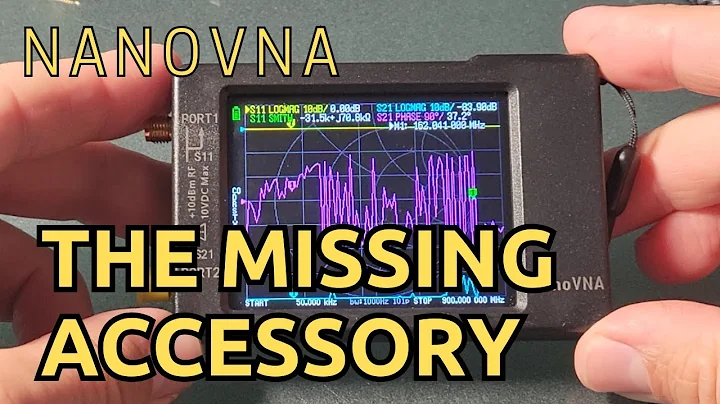 NanoVNA - The Missing Adapter!