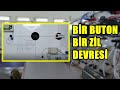 BİR BUTON BİR ZİL DEVRESİ - TEMEL ELEKTRİK ELEKTRONİK ATÖLYESİ UYGULAMALARI