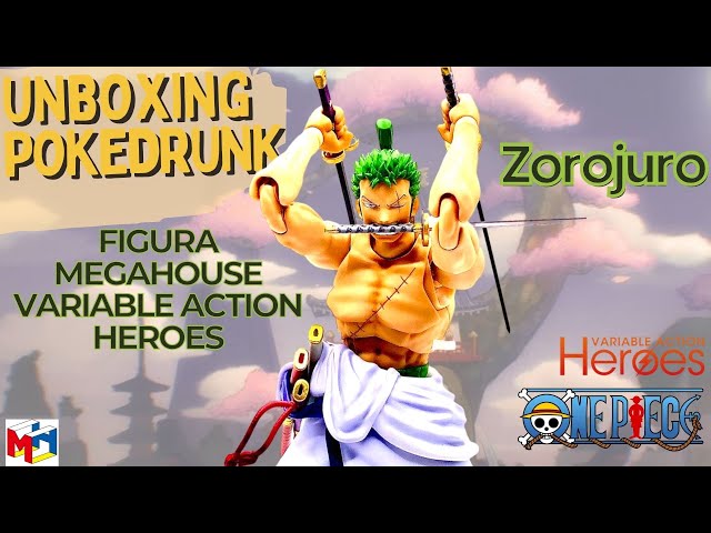 ZORO JURO ONE PIECE FIGURINE VARIABLE ACTION HEROES